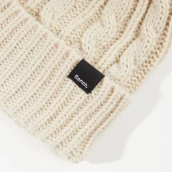 Sale Hvid Ivanna Bobble Hat til Kvinder Dame Kasketter Og Hatte