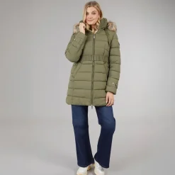 Online Jakke til kvinder P.380t Oliven Dame Udendørs|Jakker Og Frakker·Jakker Og Frakker