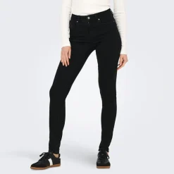 Best Jeans til kvinder Rina Mid Rise Push Up Dame Jeans, Bukser Og Leggings·Jeans