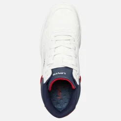 Hot Junior Dereck Hi Top Sneakers Navy Rød 0218 Sneakers|Sneakers