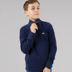 Outlet Junior Drenge Masonville 1/​2 Lynlås Mikro Fleece Blå Hættetrøjer Og Sweatshirts|Jakker Og Frakker
