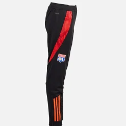 Clearance Junior Drenge OL Olympique Lyon træningsbukser Sort/​App Solar Red Tøj