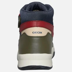 Outlet Junior Drenge Perth høj top sneakers Military/​Navy Sneakers|Sneakers