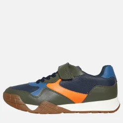 Clearance Junior Drenge Rann træner Military/​Orange Sneakers|Sneakers