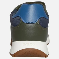 Clearance Junior Drenge Rann træner Military/​Orange Sneakers|Sneakers