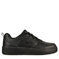 New Junior Drenge Sport Court 92 Vandafvisende Snøresko Casual Sneakers Sort Sneakers|Sneakers