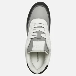 Best Junior Drenge Suede Blok Træningssko Hvid/​Sort Sneakers|Sneakers