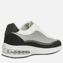 Best Junior Drenge Suede Blok Træningssko Hvid/​Sort Sneakers|Sneakers