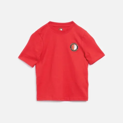 Sale Junior FR Feyenoord Core Bomulds T-Shirt Kinesisk Rød Tøj|Tøj