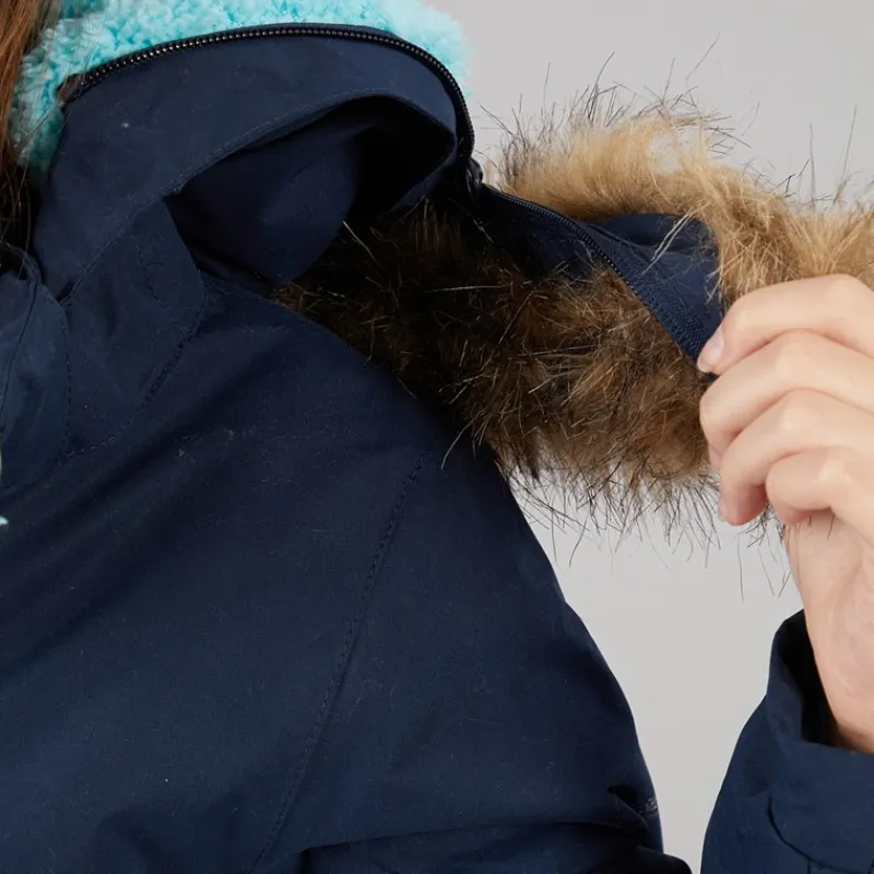 Hot Junior Piger Larission Isoleret Vandtæt Parka Navy Jakker Og Frakker