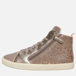 Junior Piger Mirroless Lyn Høj Top Træningssko Dark Beige Sneakers|Sneakers