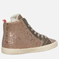 Junior Piger Mirroless Lyn Høj Top Træningssko Dark Beige Sneakers|Sneakers