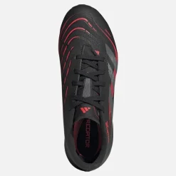 Clearance Junior Predator League Stealth Victory Pack TF Astro Fodboldstøvler Core Black/​Grey Four/​Solar Red Fodboldstøvler|Fodboldstøvler