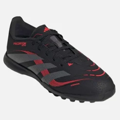 Clearance Junior Predator League Stealth Victory Pack TF Astro Fodboldstøvler Core Black/​Grey Four/​Solar Red Fodboldstøvler|Fodboldstøvler