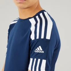 Online Junior Squadra 21 T-shirt Team Navy Blue/​Hvid Tøj|Tøj
