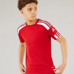 Sale Junior Squadra 21 T-shirt Team Power Red/Hvid Tøj|Tøj