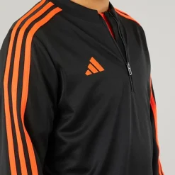 Sale Junior Tiro 23 Club 1/4 Zip Træningstop /Signal Orange Tøj|Tøj