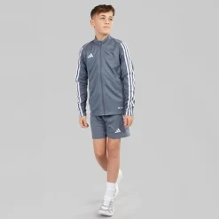 Discount Junior Tiro 23 League Træningsjakke Team Onix Tøj|Hættetrøjer Og Sweatshirts