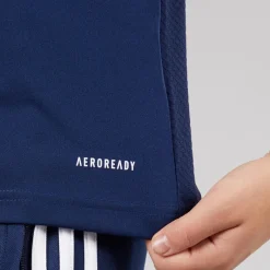 Outlet Junior Tiro 23 League T-shirt Team Navy Blue/​Hvid Tøj|Tøj