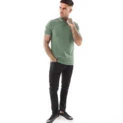 New Herre Texas Tip Polo Skjorte Myrtle/​Hvid T-Shirts, Poloer Og Skjorter·Poloer