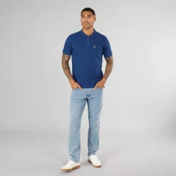 Hot Herre Williams Polo T-shirt Lazuli Blue T-Shirts, Poloer Og Skjorter·Poloer