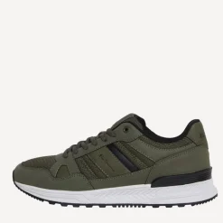 Outlet Mænd Fowler Sneakers Khaki/​Sort Sneakers|Sneakers