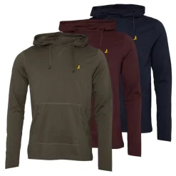 Clearance Mænd Huffle Hoodie Blå/​Khaki/​Burgunder Multipakker·Hættetrøjer Og Sweatshirts|Hættetrøjer Og Sweatshirts·Hættetrøjer