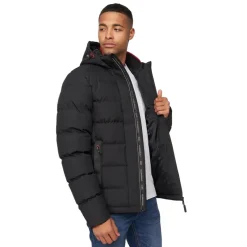 Discount Mænd Kampnew Prægning Placket Jakke Sort Jakker Og Frakker·Jakker Og Frakker