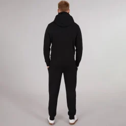 New Mænd Træningssæt med Mærkebånd Detalje Træningsdragter Og Joggingbukser·Træningsdragter