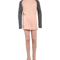 Hot Piger Baselayer Sæt Pink Comb Træningsdragter Og Sæt