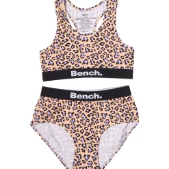 Discount Piger Crop Top Og Briefs Sæt Peach/​Camo Multipakker|Undertøj Og Sokker