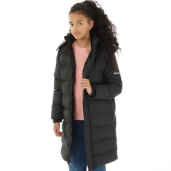 Discount Piger Eualie Dyne Sort Jakker Og Frakker