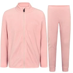 New Piger Fleece Sæt Pink Sæt|Træningsdragter Og Sæt
