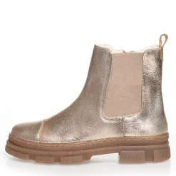 Outlet Piger Flotte Lave Støvler 012 Guld Metallic Støvler|Støvler