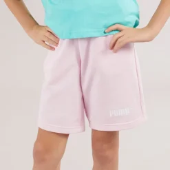 Online Piger grafiske shorts Pink Tøj|Shorts