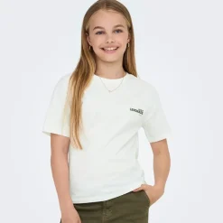 Discount Piger Helen T-shirt Cloud Dancer Overdele Og Veste