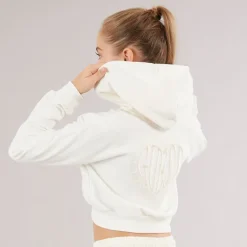 Discount Piger Hættetrøje Cream White Hættetrøjer Og Sweatshirts