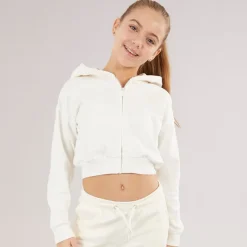 Discount Piger Hættetrøje Cream White Hættetrøjer Og Sweatshirts