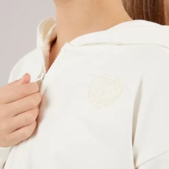 Discount Piger Hættetrøje Cream White Hættetrøjer Og Sweatshirts
