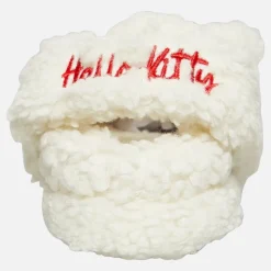 New Piger Hvide Borg Slippers Hvid/​Rød Nattøj|Nattøj
