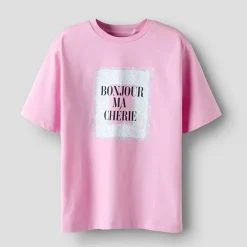 Online Piger Janice T-shirt Cameo Pink Overdele Og Veste