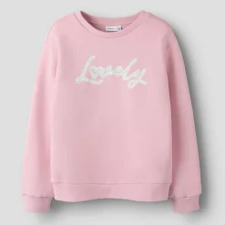 Hot Piger Judie Sweatshirt Cameo Pink Hættetrøjer Og Sweatshirts