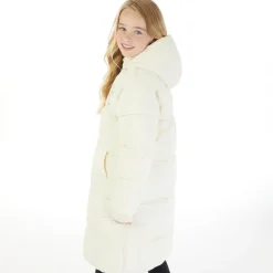 Piger Lang Linie Puffer Jakke Vanilje Is Jakker Og Frakker