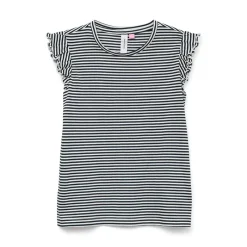 Discount Piger Leila Mini Sl Top Navy Blazer Snow White Overdele Og Veste
