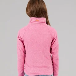 Best Piger Meadows 1/​2 lynlås fleece lyserød dame Hættetrøjer Og Sweatshirts|Jakker Og Frakker