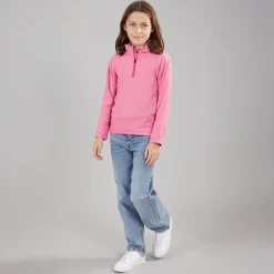 Best Piger Meadows 1/​2 lynlås fleece lyserød dame Hættetrøjer Og Sweatshirts|Jakker Og Frakker