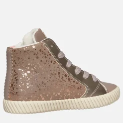 New Piger Mirroless Lyn Hi Top Træningssko Dark Beige Sneakers|Sneakers