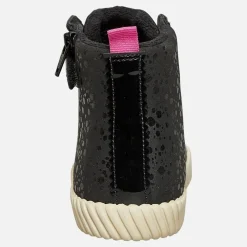 Outlet Piger Mirroless Lynlås Hi Top Træningssko Sort Sneakers|Sneakers