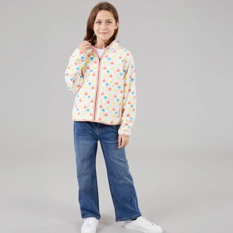 Sale Piger Sibyella Umbrella Fuld Zip Fleece Multi Hættetrøjer Og Sweatshirts|Jakker Og Frakker