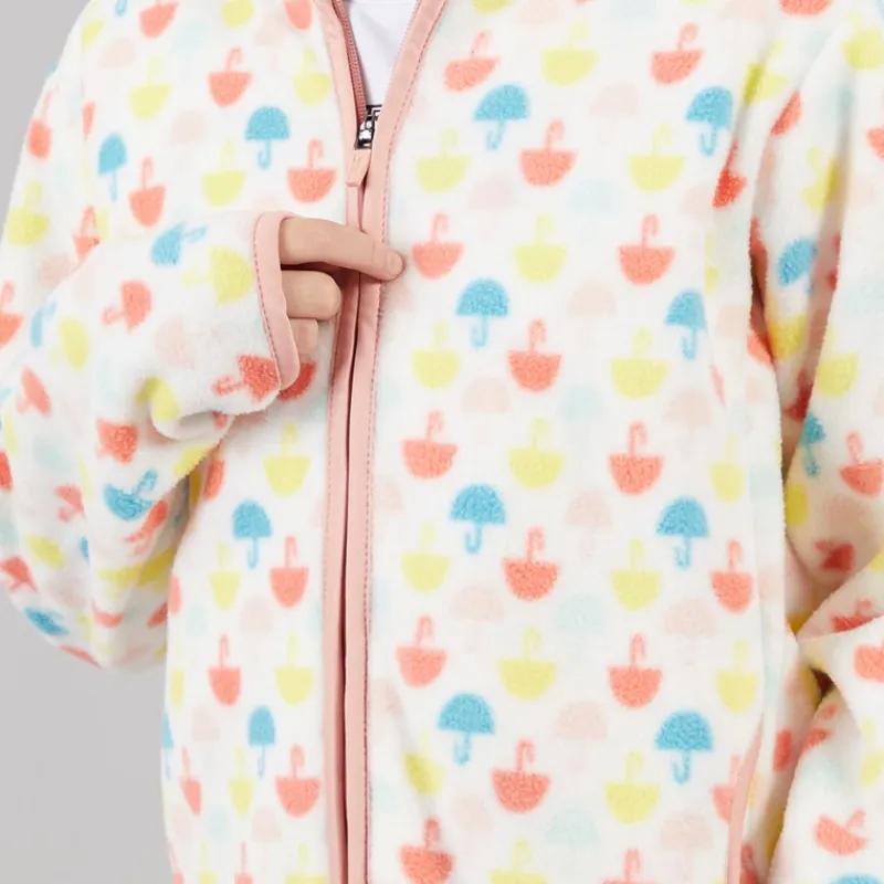 Sale Piger Sibyella Umbrella Fuld Zip Fleece Multi Hættetrøjer Og Sweatshirts|Jakker Og Frakker